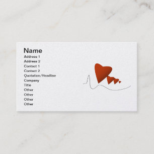 Carte De Visite Battements de coeur