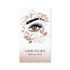 Beau oeil avec Rose or Aquarelle Fleurs