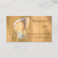 Beau papillon avec guillemets motivants busine