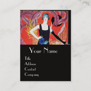 CARTE DE VISITE BEAUTÉ ET PHOENIX, DESIGNER MODE COMPOSÉ ARTISTE