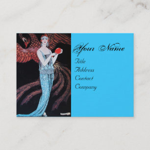CARTE DE VISITE BEAUTÉ ET PHOENIX, DESIGNER MODE COMPOSÉ ARTISTE