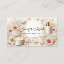 Beauté Florale Élégante Cosmétique Professionnel