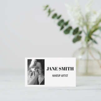 Carte De Visite Beauté monochrome simple