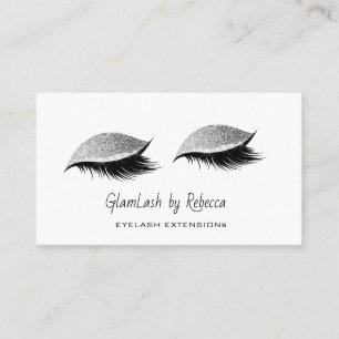 Carte De Visite Beauté professionnelle Eyelash Lashes Parties scin