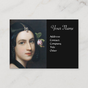 Carte De Visite BEAUTÉ ROMANTIQUE, Spa de salon, maquilleur