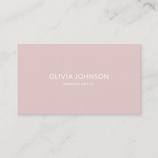 Carte De Visite Beauté tendance moderne ou professionnel (Devant)