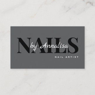 Carte De Visite Beauty Salon Nails
