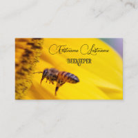 Beekeeper Miel Apiariste miel abeille fleur jaune