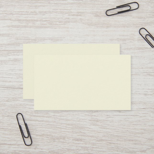 Carte de visite beige (Devant/Arrière en situation)
