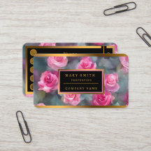 Belle Aquarelle Populaire Collection Roses Rose