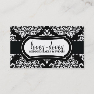 Carte De Visite Belle Dovey nuit de damassé de 311