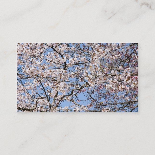 Carte De Visite Belle floraison (Devant)