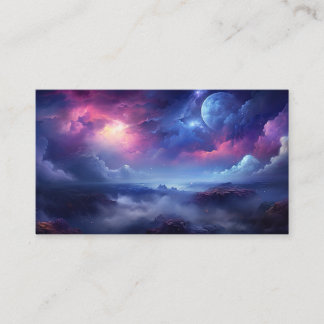 Carte De Visite Belle Galaxie Espace extra-atmosphérique Univers c
