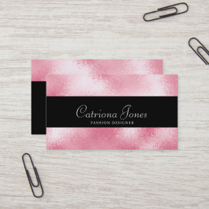 Carte De Visite Belles parties scintillantes roses de ★