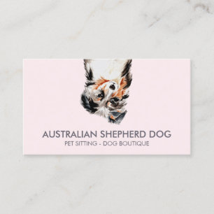 Carte De Visite Berger Australien