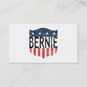 Carte De Visite BERNIE étoiles et rayures