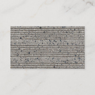 Carte De Visite Béton Gris Cimetière Trottoir