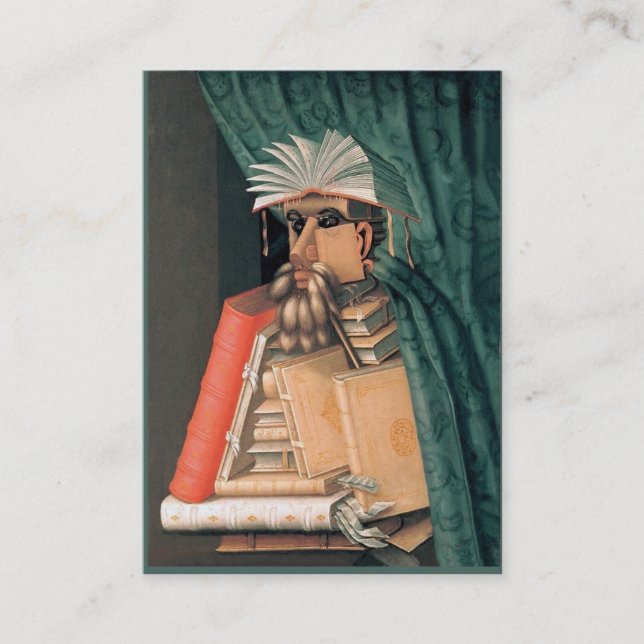 Carte De Visite Bibliothécaire, auteur, chercheur - bilatéral (Devant)