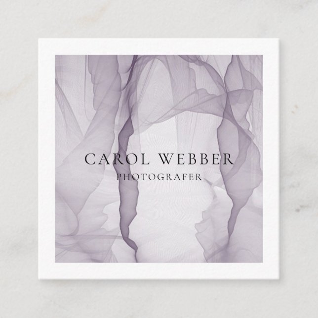 Carte de visite bien aéré et léger (Devant)