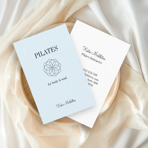 Carte De Visite Bien-être de Mandala Yoga Pilates