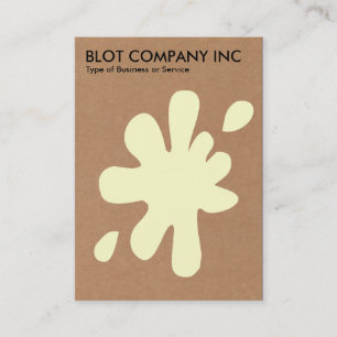 Carte De Visite Big Blot - Carton