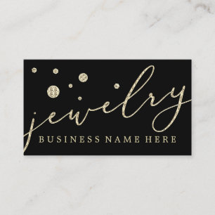 Carte De Visite Bijouterie Signature Or Diamant