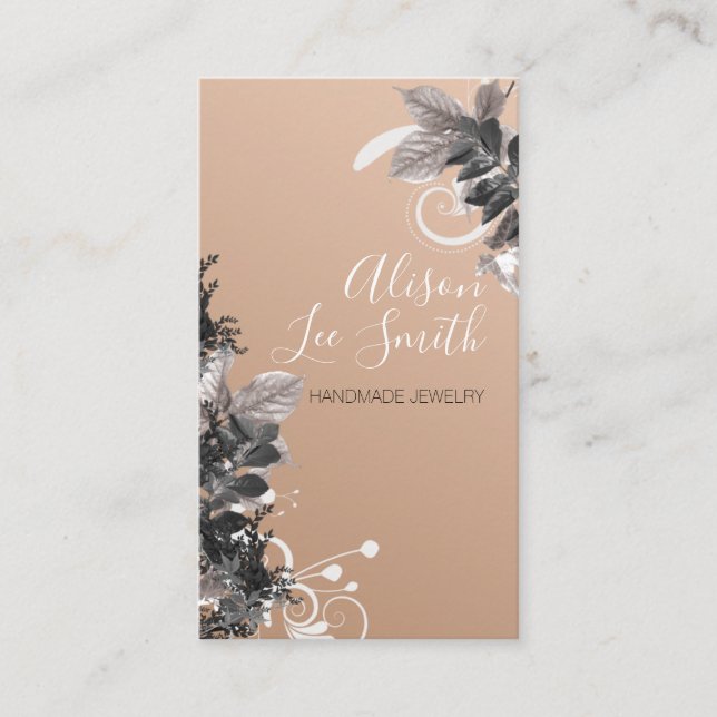 Carte De Visite Bijoux artisanaux (Devant)