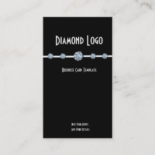 Carte De Visite Bijoux en diamant - Logo en diamant