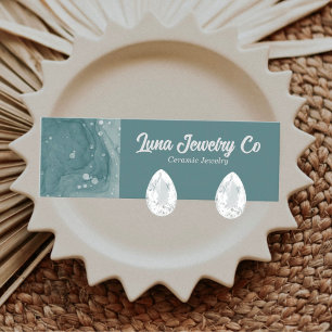 Carte de visite bijoux en encre bulle