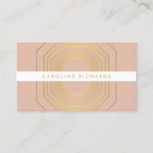 Carte De Visite Bijoux Glam Deco Design Mode Boutique No 7