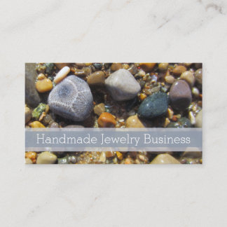 Carte De Visite Bijoux Petoskey Stone Beach