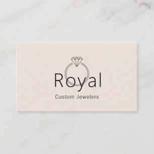 Carte De Visite Bijoux sur mesure, Réparation de bijoux, Boutique,