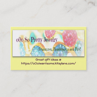 Carte De Visite bijoux tellement jolis d'o0o - ILoveMyKnitsNCrafts