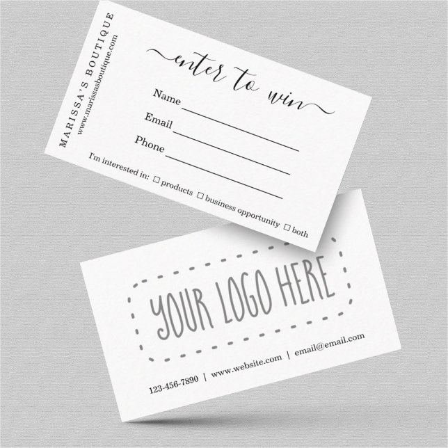 Carte De Visite Billet de rabat d'entreprise (Créateur téléchargé)