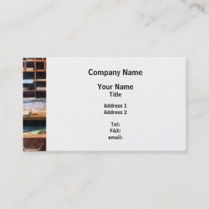 Carte De Visite Billetterie de train - Finition Platine