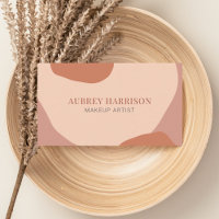 Bio Abstrait moderne Brown Blush