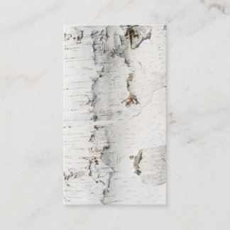 Carte De Visite Birch bark pattern