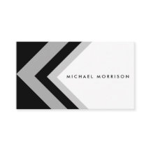 Black assemblée arrow geometric minimal modern