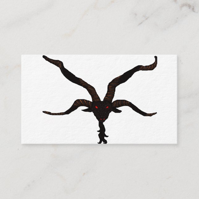 Carte de visite Black Star-volcanique (Devant)