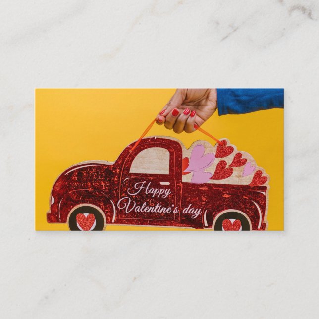 Carte de visite blanc clair (Devant)