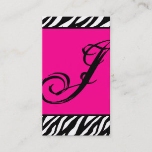 Carte de visite blanc de motif d'impression de