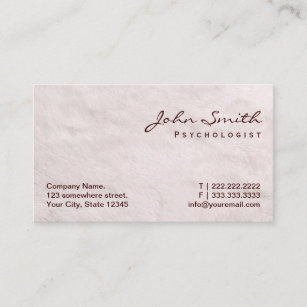 Cartes de visite pour psychologues | Zazzle.fr