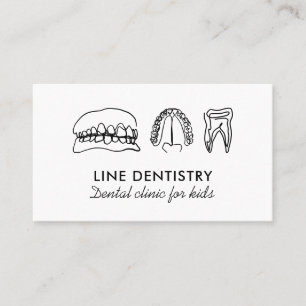 Carte De Visite Blanchiment des dents clinique dentaire unique den