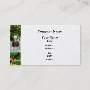Carte De Visite Blanchisserie accrochant sur la barrière - platin