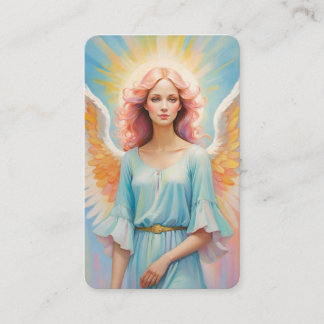 Carte De Visite Blank Angel Oracle Message Cards