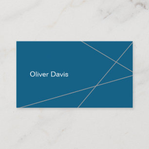 Carte de visite bleu clair