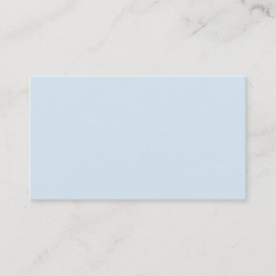 Carte De Visite Bleu clair standard