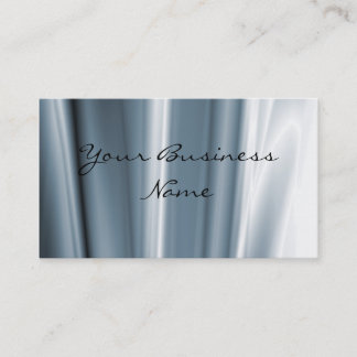 Carte de visite bleu de satin