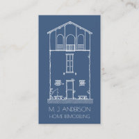 Bleu marine vertical de modèle rustique simple de