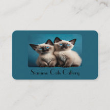 Carte de visite Bleu Personnalisé Pour Catalogue